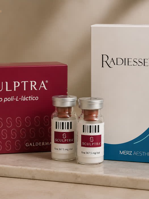 Sculptra e Radiesse, bioestimuladores de colágeno